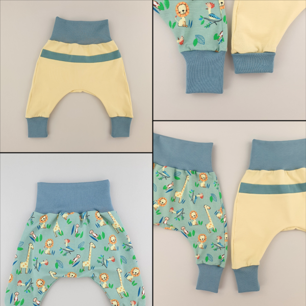 JULAWI Baby-Pumphose eBook Schnittmuster Details