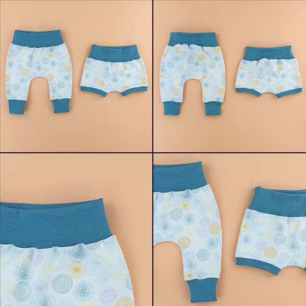 JULAWI No2 Baby-Hose Papierschnittmuster Details